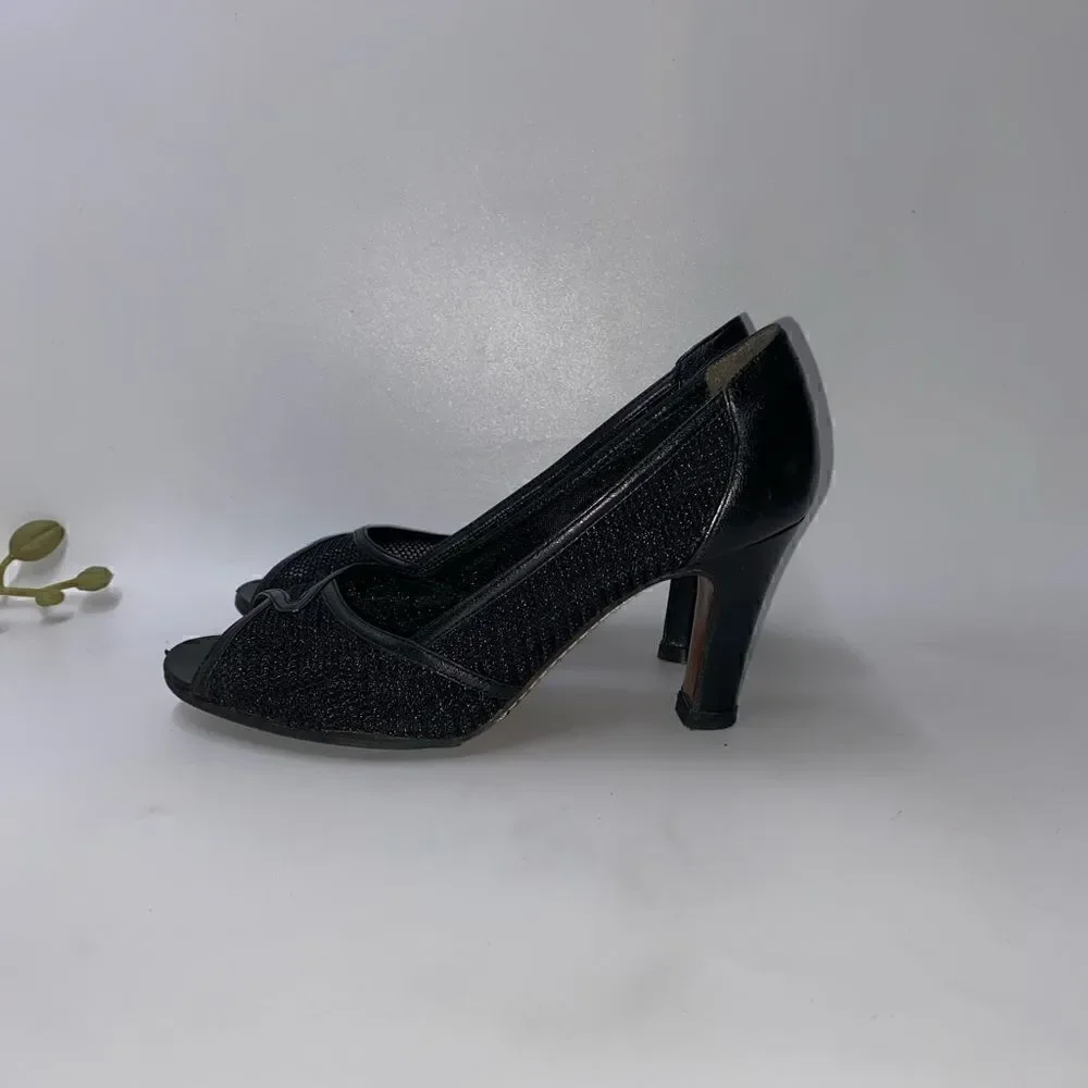 Authentic Louis Vuitton Heels Black